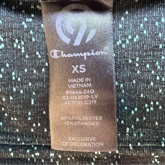Champion New High Rise 7/8 Ombré Leggings XS - Picture 6 of 8